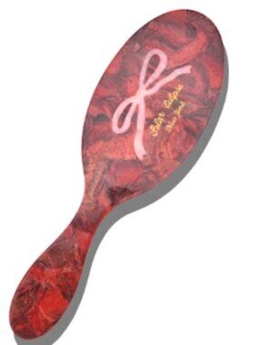 Solar Eclipse Handpainted Acetate Hair Brush NIB